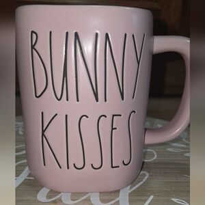 Rae Dunn Pink 'Bunny Kisses' Mug